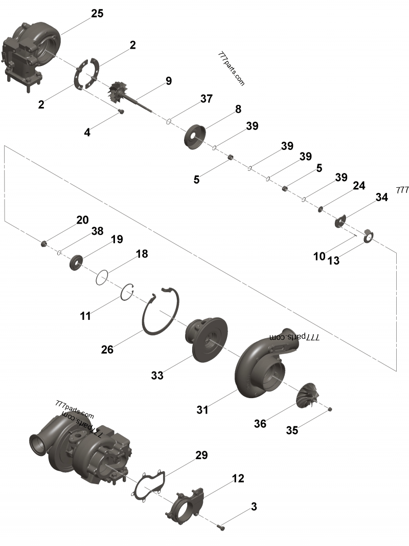 4030001 Wastegate actuator kit Cummins spare part