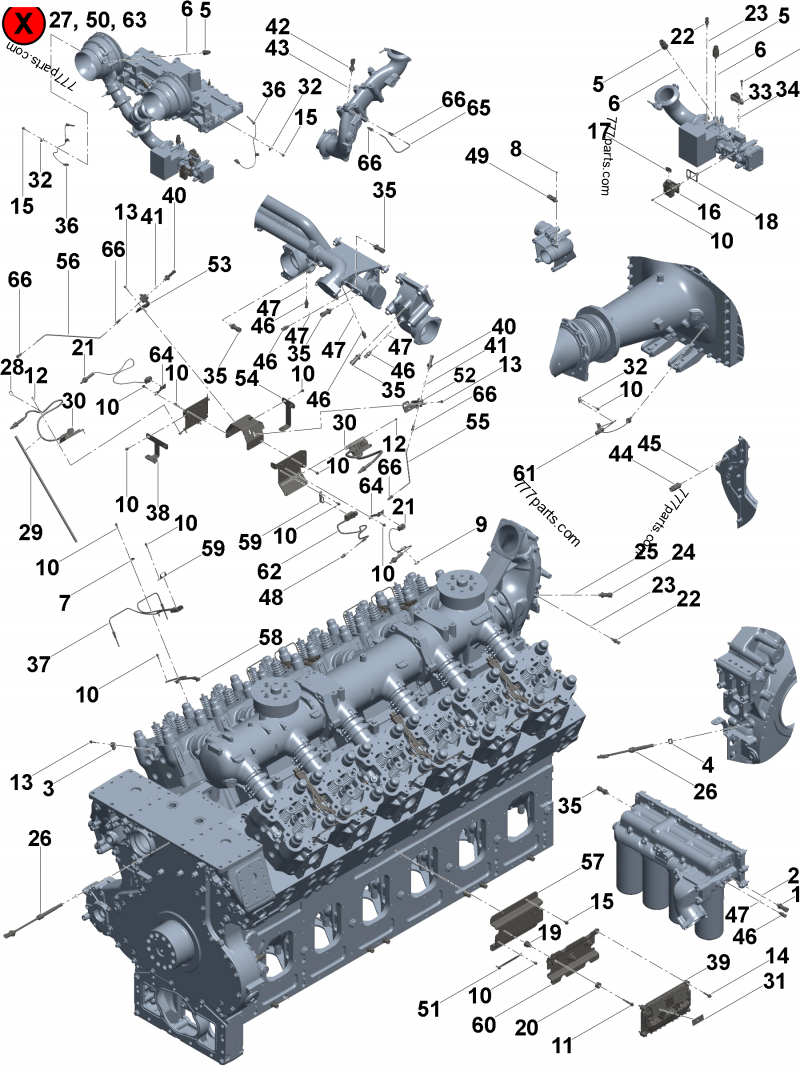K9 まとめ 4326869Rx 2872947 Oem Cummins Nox Sensor Nitrogen Oixide