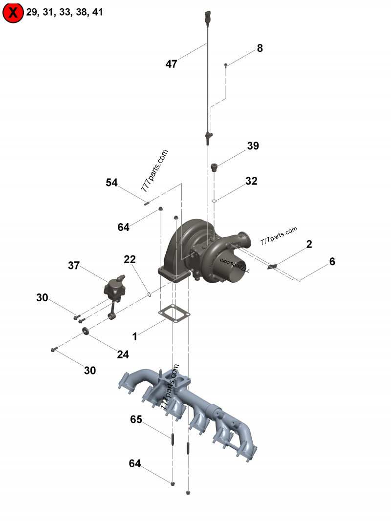 イン・テューン p706p5g 4032068 Variable geometry turbocharger speed sensor kit