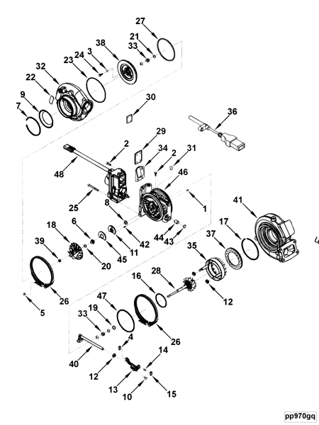 4037034 Turbocharger Speed Sensor - Cummins Spare Part 