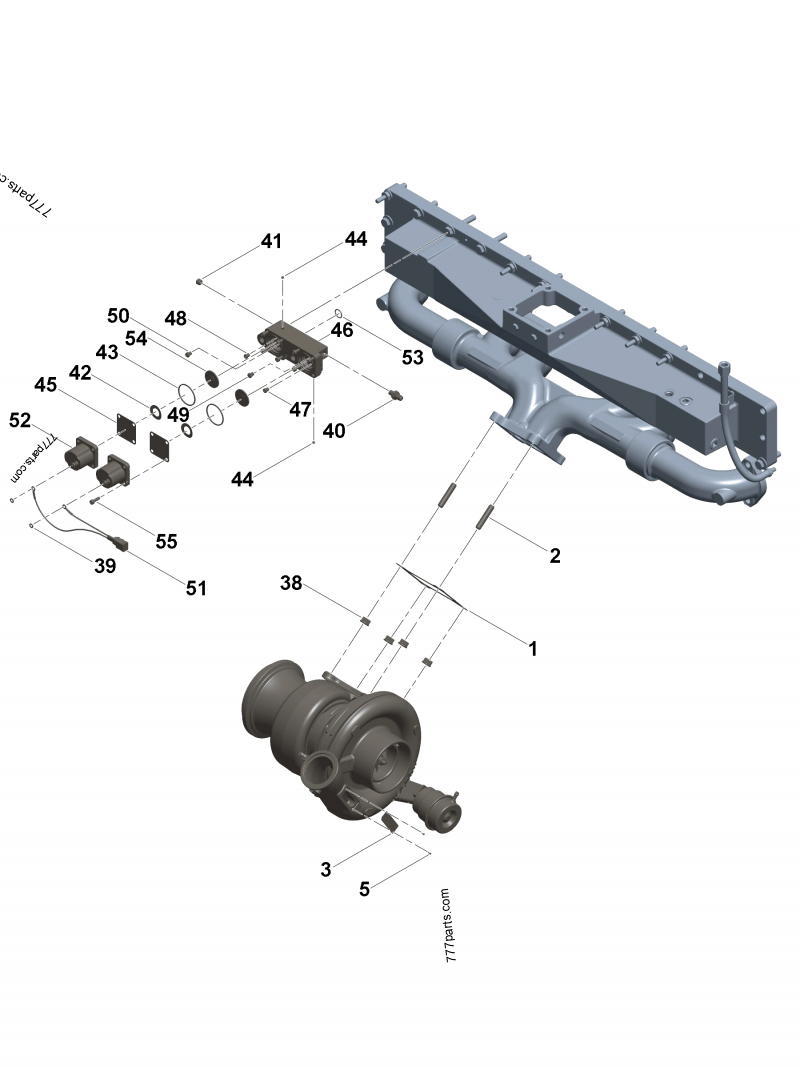 4040639 Actuator bracket - Cummins spare part | 777parts.com