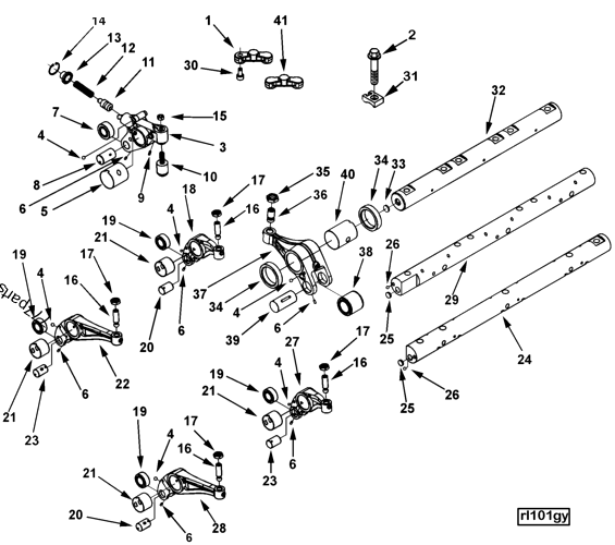 4059353 Rocker lever - Cummins spare part | 777parts.com