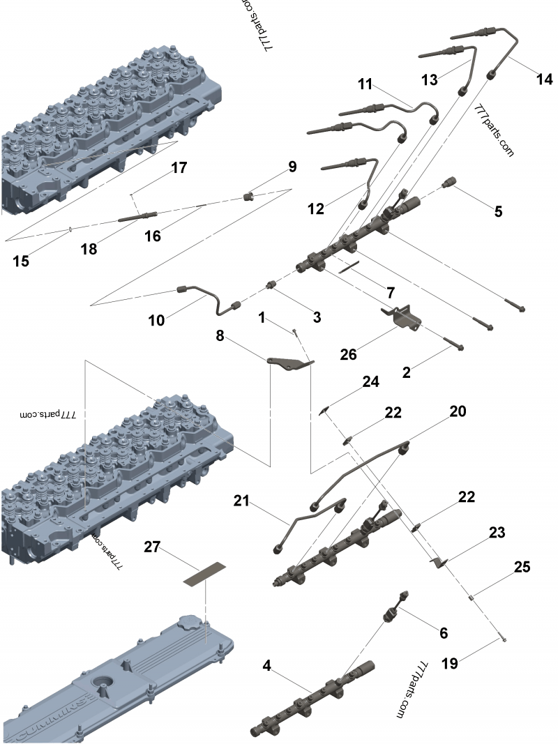 4062328 O ring seal - Cummins spare part | 777parts.com