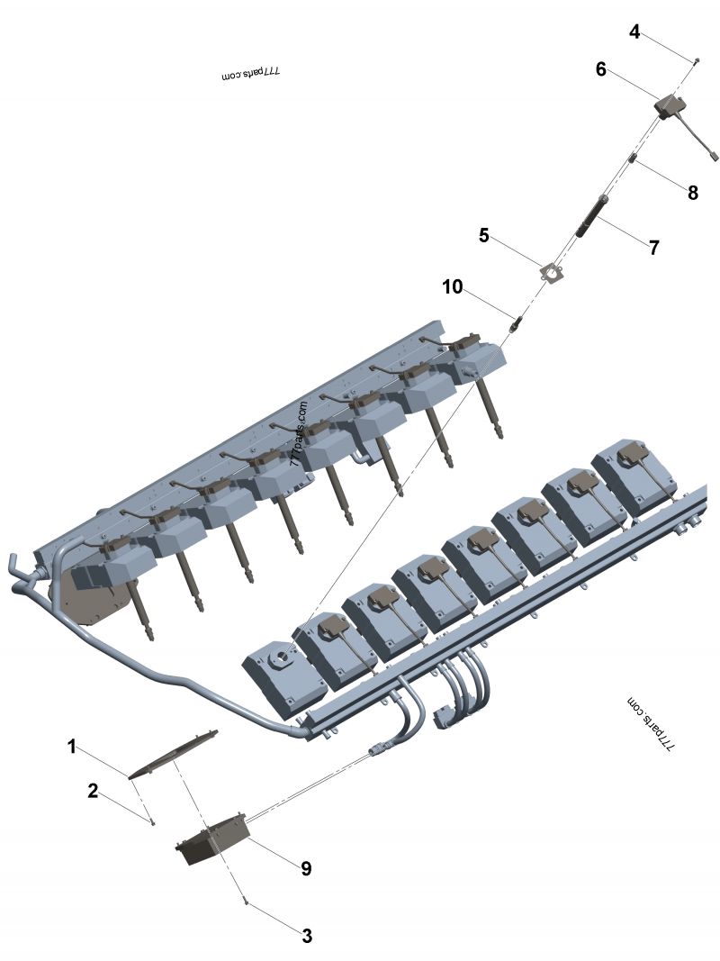 4067146 Starting aid gasket - Cummins spare part | 777parts.com