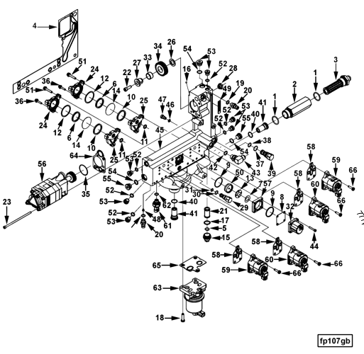 4076572 Fuel control housing - Cummins spare part | 777parts.com