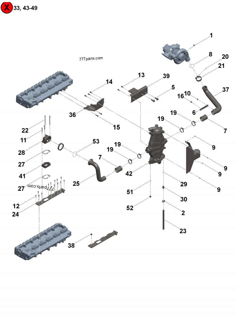 4078170 Rectangular strip seal - Cummins spare part