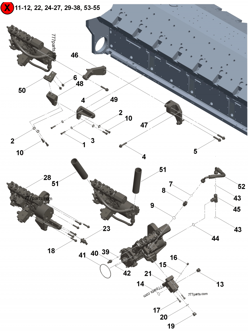 2881177 Electronic fuel control actuator - Cummins spare part 