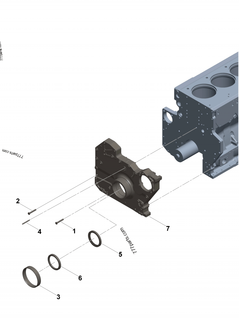 4096670 Dust seal - Cummins spare part | 777parts.com