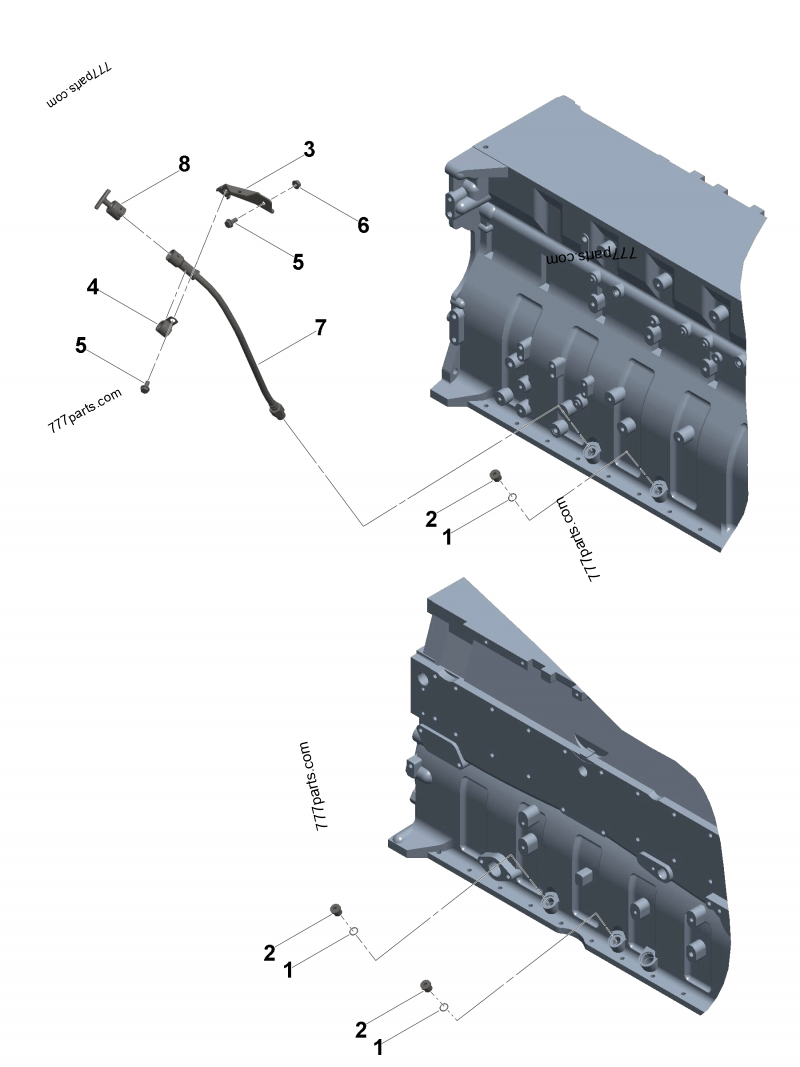4318600 Dipstick - Cummins spare part | 777parts.com 