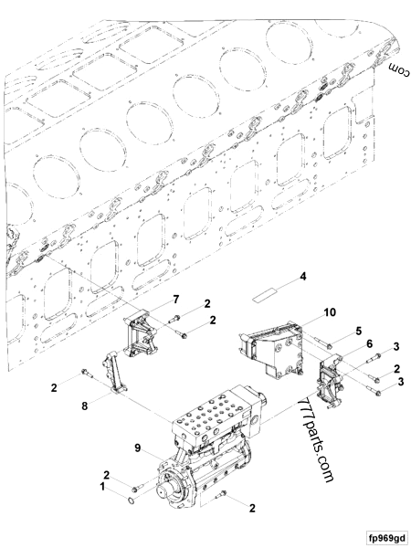 4349599 Fuel pump - Cummins spare part | 777parts.com 