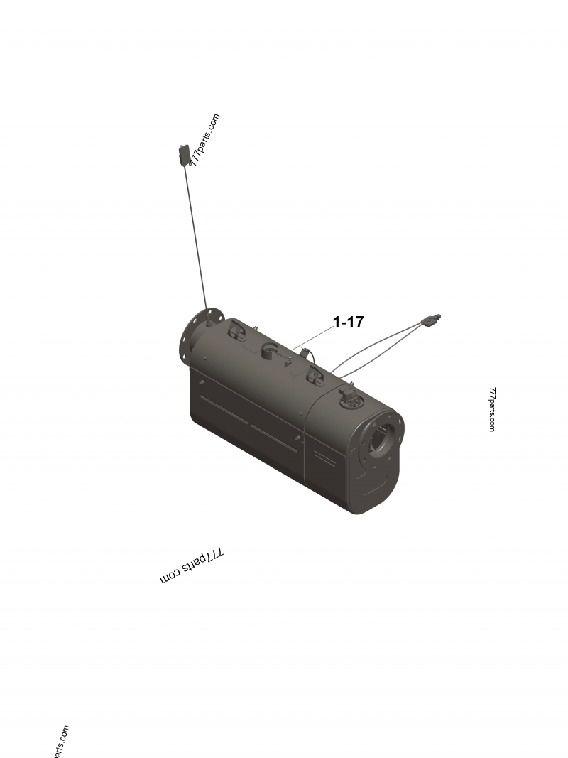 4358666 Temperature sensor - Cummins spare part | 777parts.com