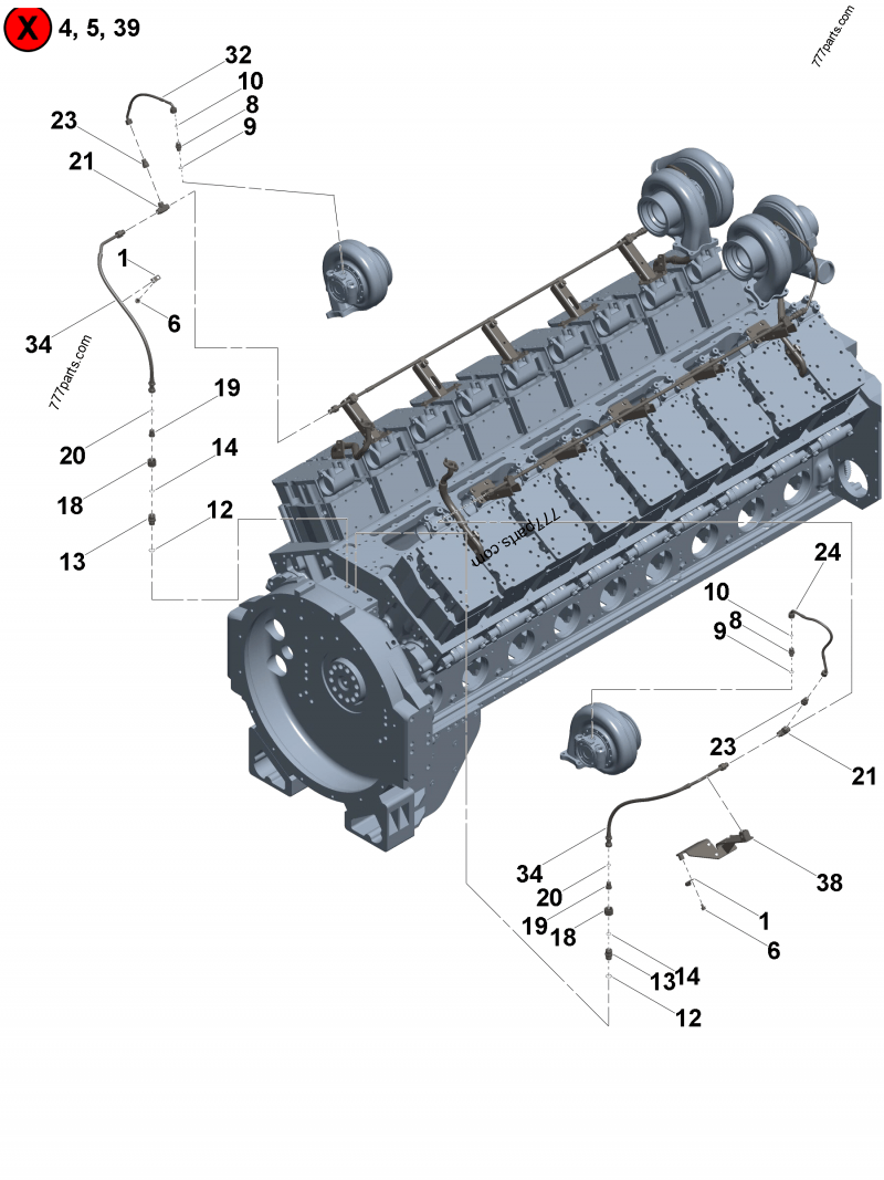 グッカム Cummins ISX12 Fuel Gear Pump | 2011-2016 | 2872833