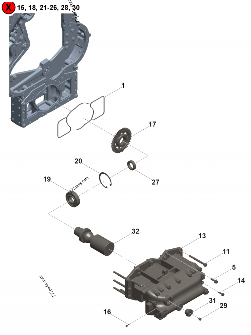 4376383 Service kit - Cummins spare part | 777parts.com 