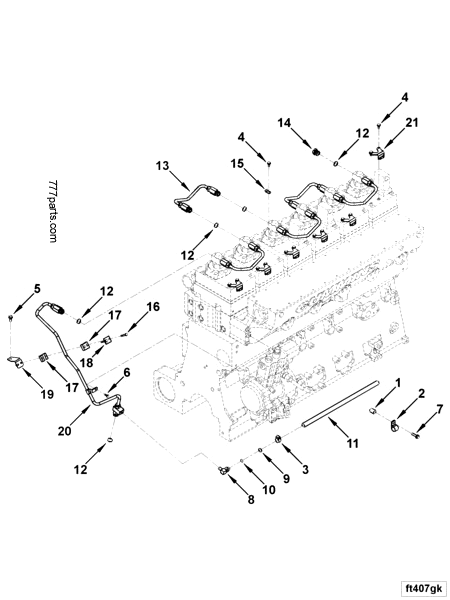 しの おまとめ 4924232 Injector fuel supply tube - Cummins spare part