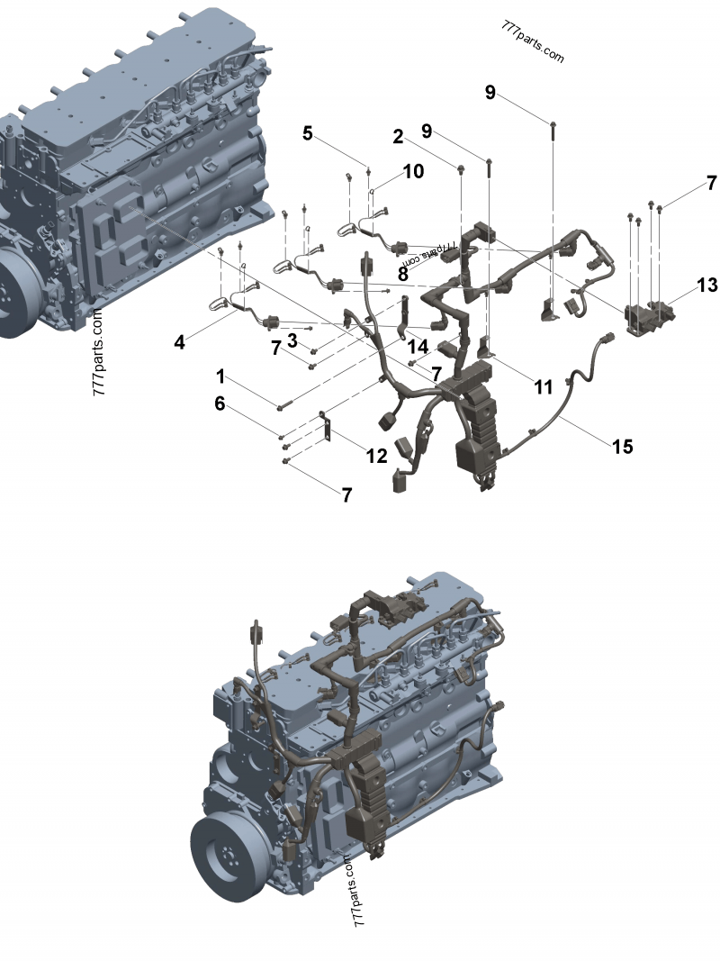 Electronic Control Module Wiring Harness - Engines Cummins