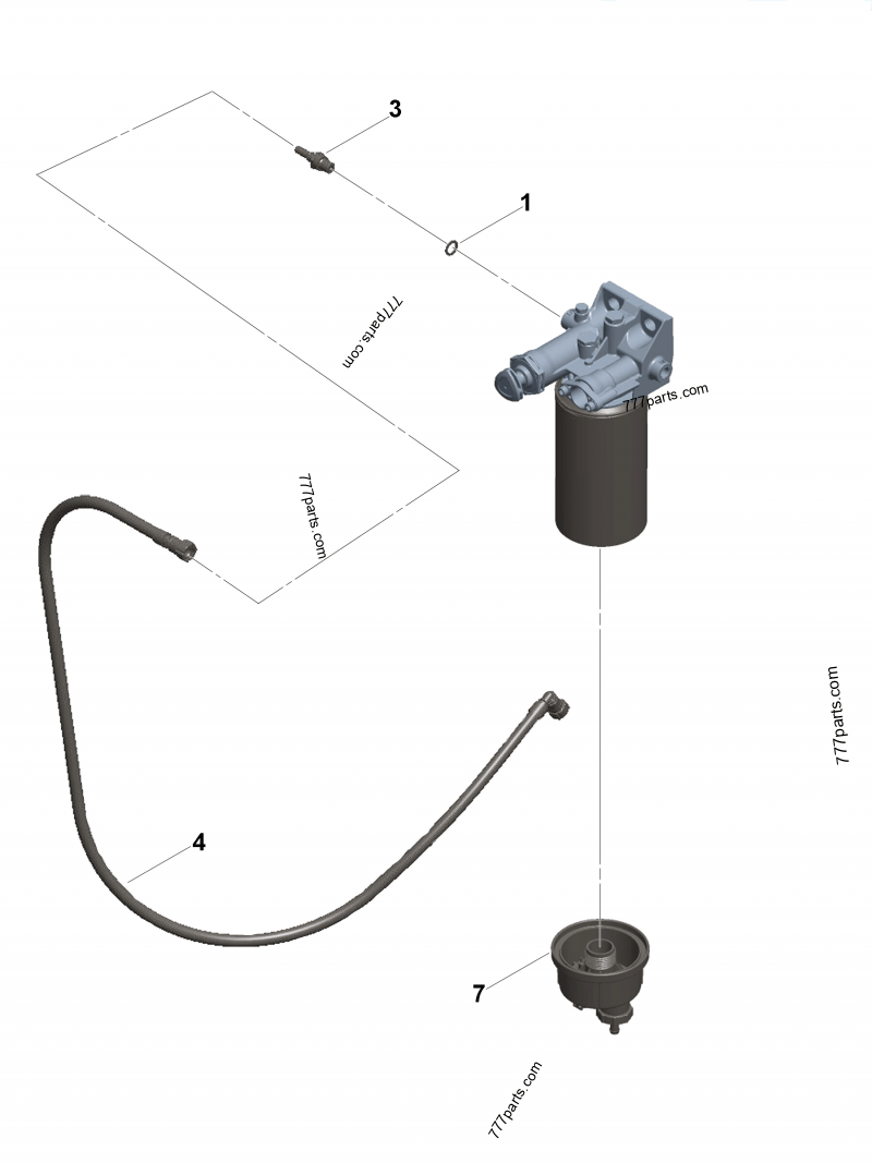 4937489 Separator bowl - Cummins spare part | 777parts.com