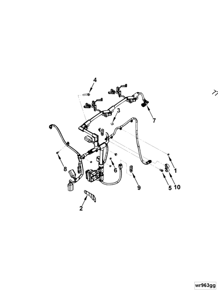 4939039 Electronic control module wiring harness - Cummins