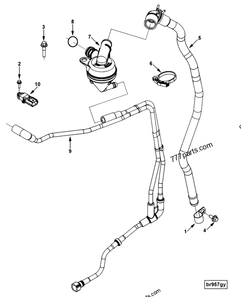 Oil Separator Breather Cummins Spare Part Parts Com