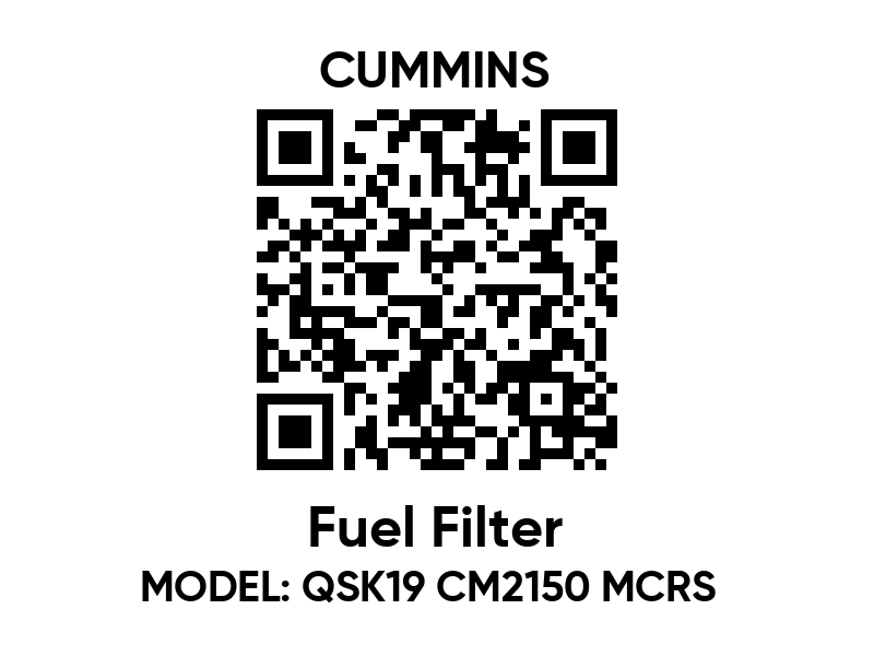 4964097 Fuel filter - Cummins spare part | 777parts.com