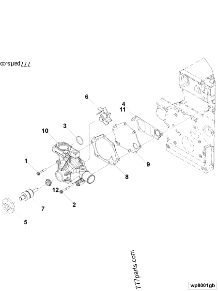 4982115 O ring seal - Cummins spare part | 777parts.com