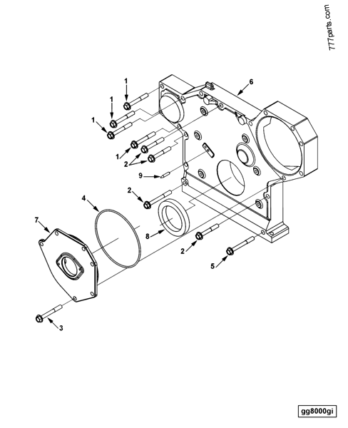 4982451 O ring seal - Cummins spare part | 777parts.com