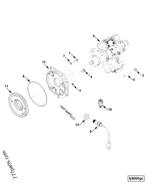 4982451 O ring seal - Cummins spare part | 777parts.com