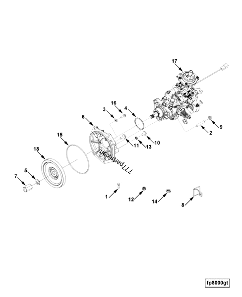 4982451 O ring seal - Cummins spare part | 777parts.com