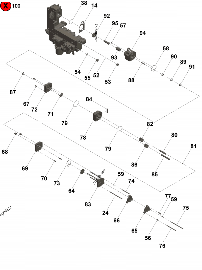 4984297 Fuel control housing - Cummins spare part | 777parts.com