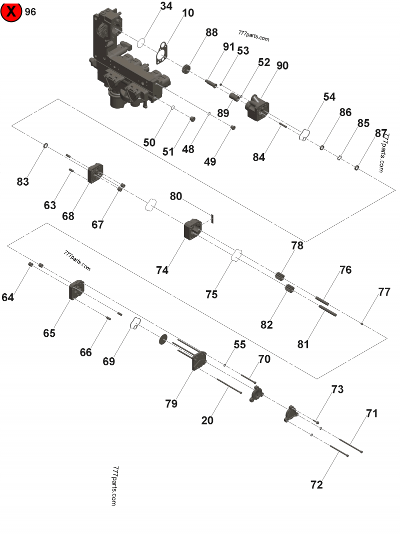 4984297 Fuel control housing - Cummins spare part | 777parts.com 
