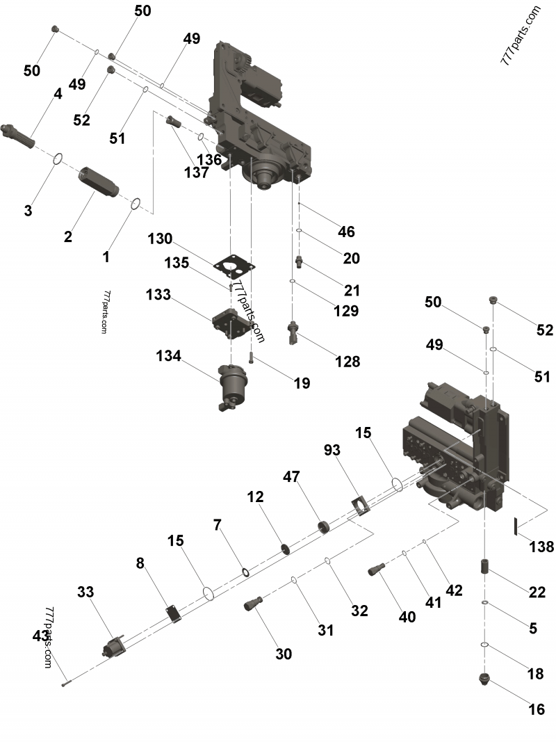 4984297 Fuel control housing - Cummins spare part | 777parts.com 