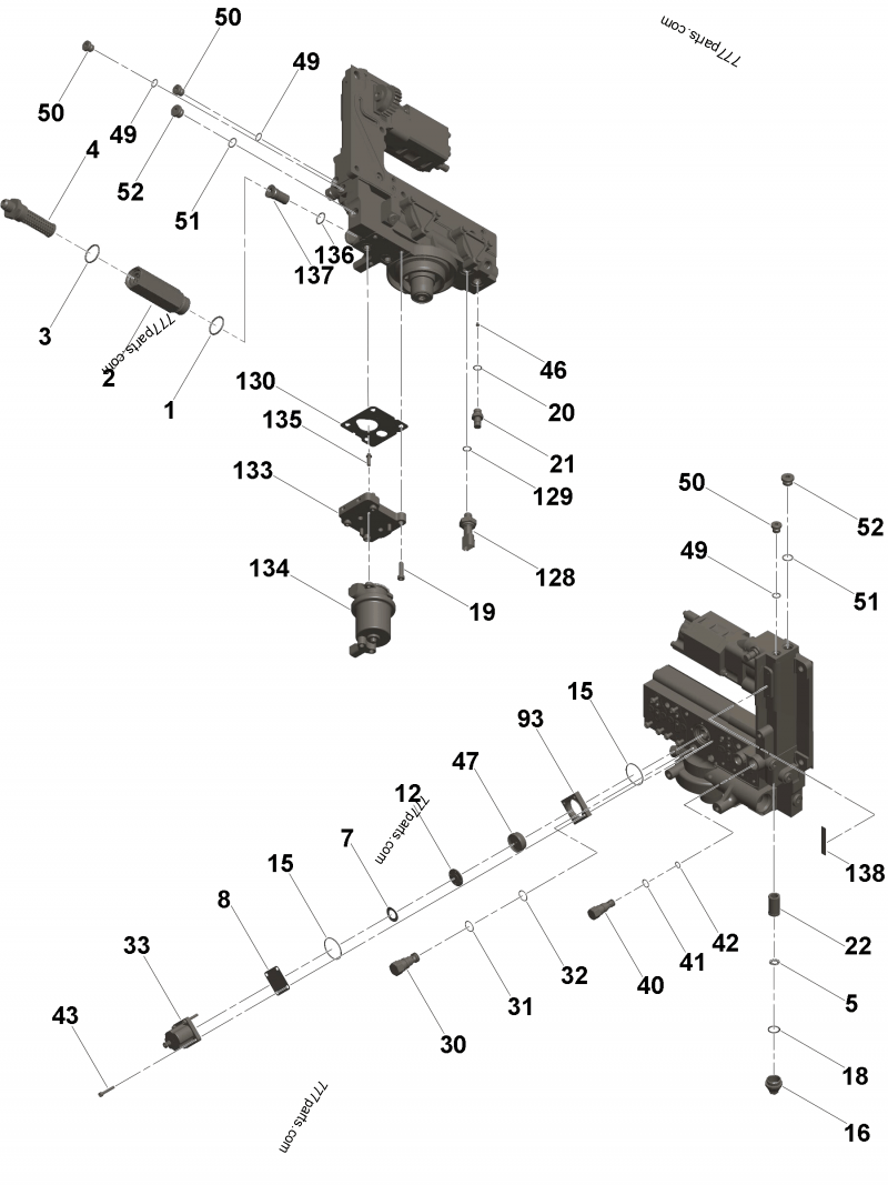 4984297 Fuel control housing - Cummins spare part | 777parts.com 