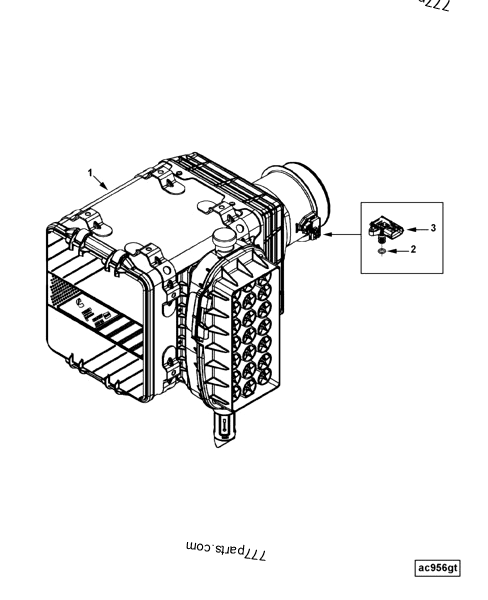 5271851 Air cleaner - Cummins spare part | 777parts.com