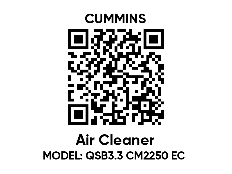 5274671 Air cleaner - Cummins spare part | 777parts.com