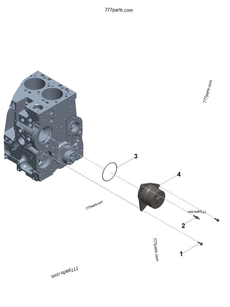 5291444 Water pump - Cummins spare part | 777parts.com 