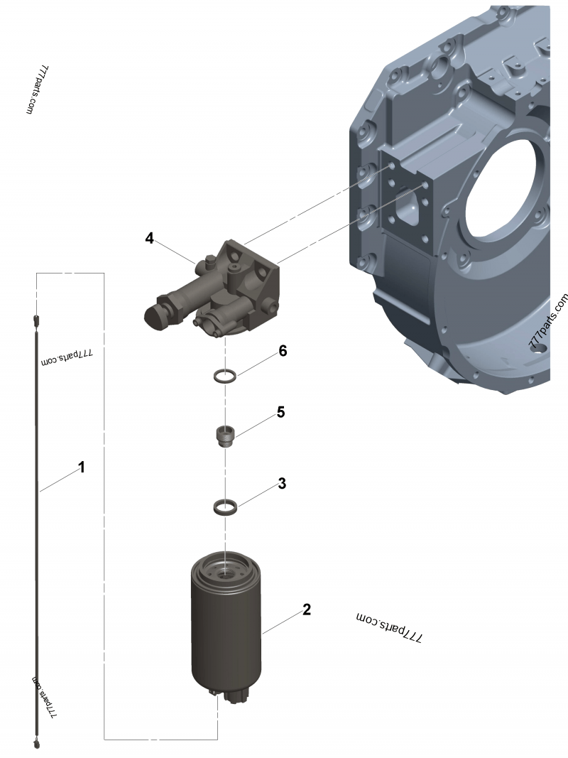 5294527 Filter head adapter - Cummins spare part | 777parts.com 