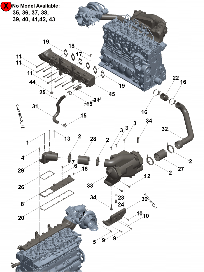 5297252 Aftercooler core - Cummins spare part | 777parts.com