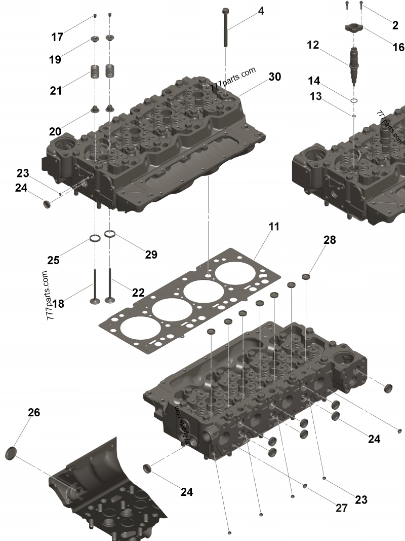Cook　確認画像 5337907 Intake valve - Cummins spare part | 777parts.com