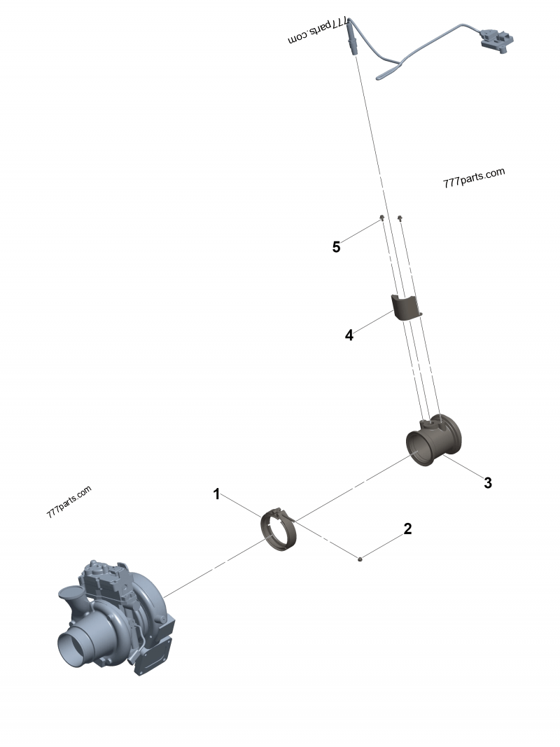 5367840 V band clamp - Cummins spare part | 777parts.com