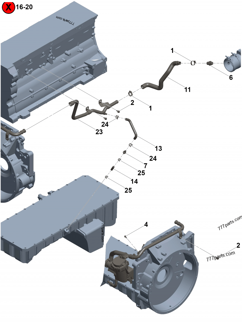 Man＠説明欄必須 5401388 Breather adapter - Cummins spare part | 777parts.com