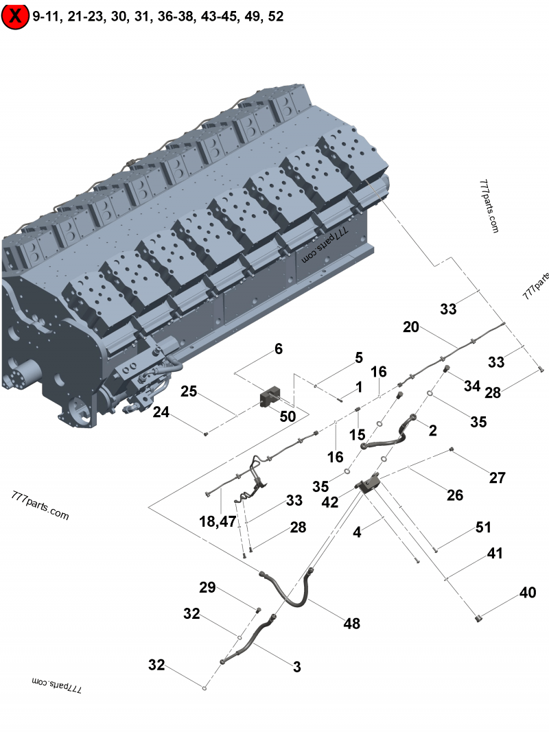 5405888 Service kit - Cummins spare part | 777parts.com