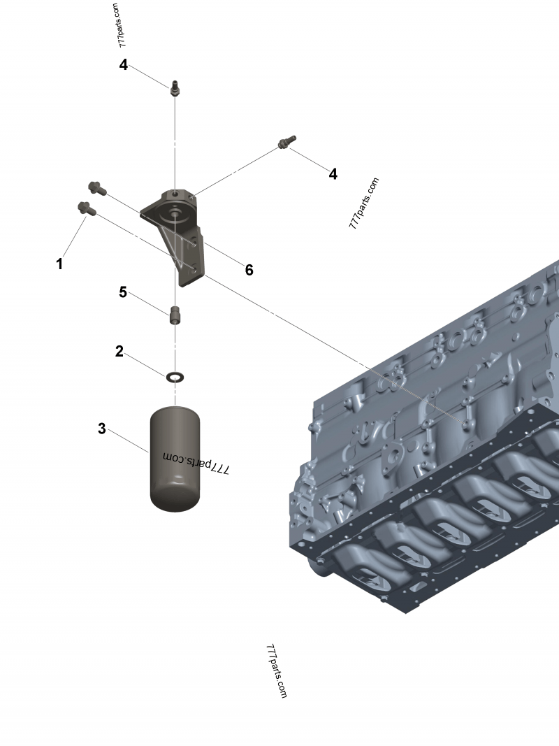 5447651 Fuel filter - Cummins spare part | 777parts.com
