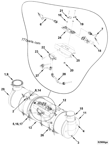 2888228 Junction box - Cummins spare part | 777parts.com