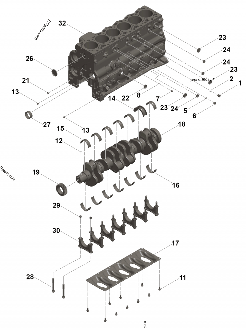 5475112 Valve tappet - Cummins spare part | 777parts.com
