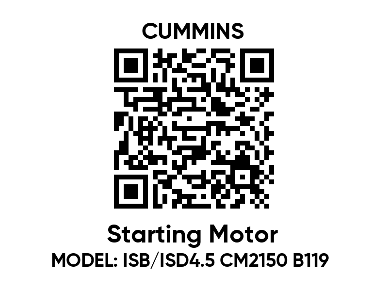 5476654 Starting motor - Cummins spare part | 777parts.com