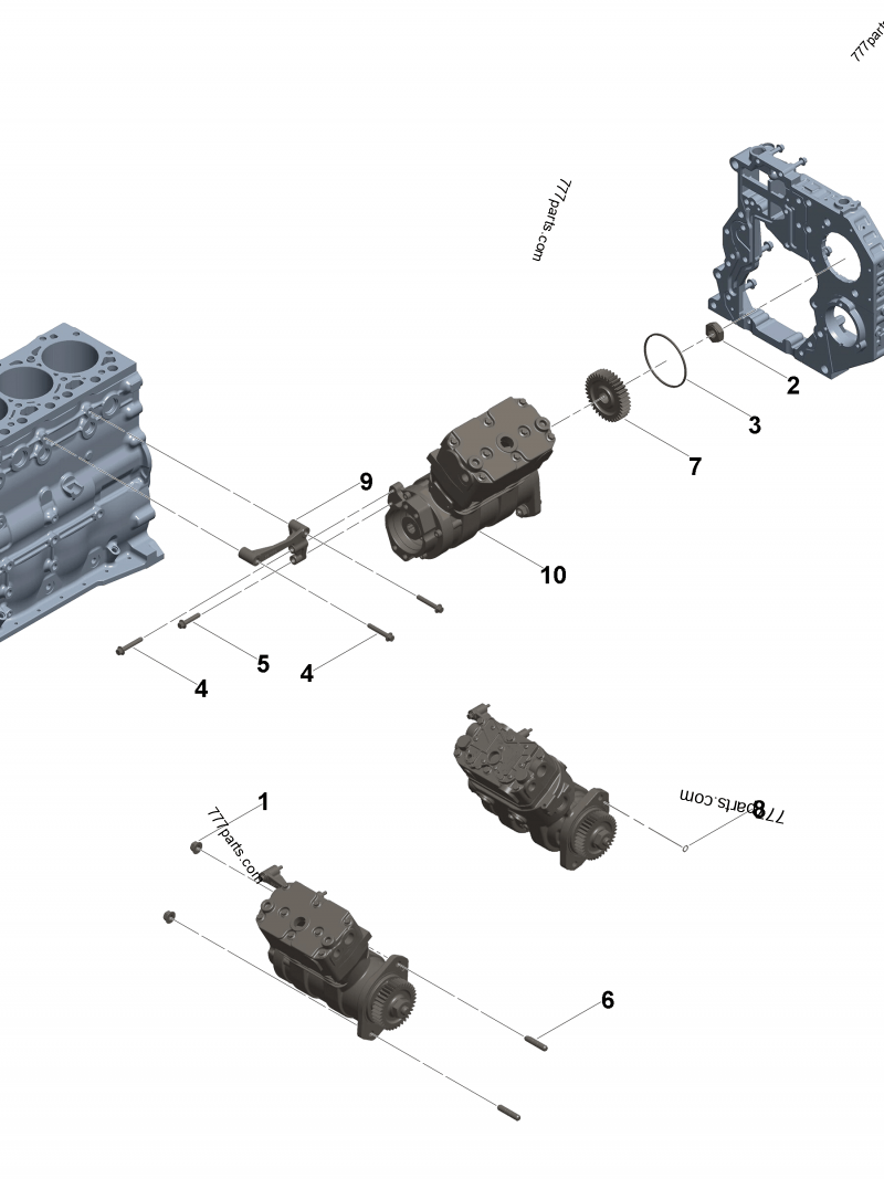 5477388 Air compressor - Cummins spare part | 777parts.com 