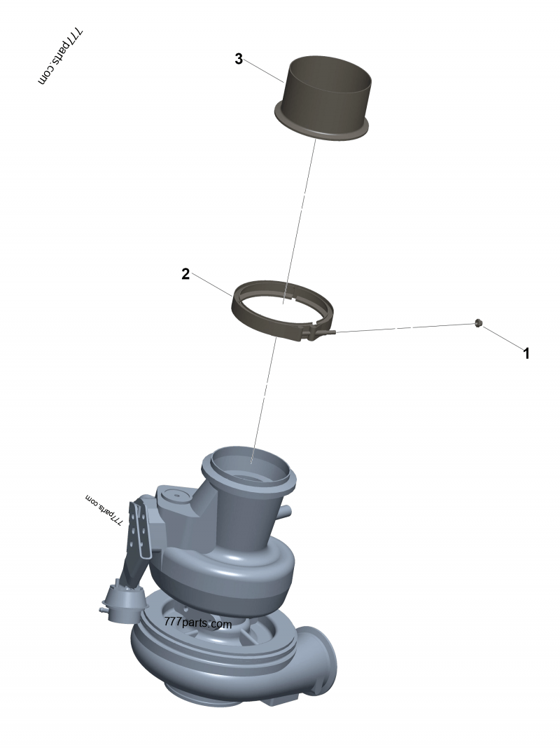 5484570 V band clamp - Cummins spare part | 777parts.com