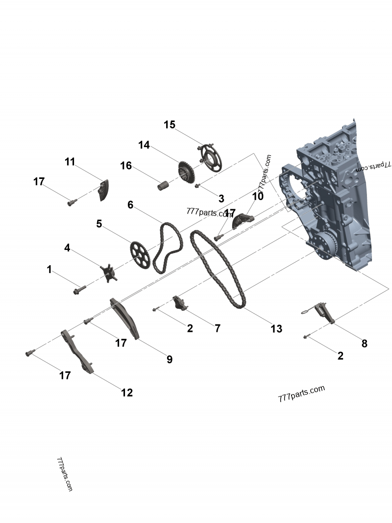 5521849 Fuel pump sprocket - Cummins spare part | 777parts.com 