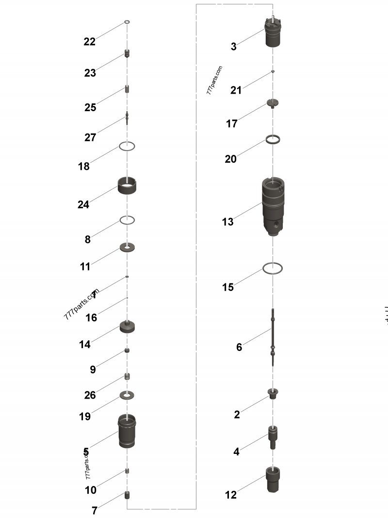 ハトリーズ 2894984 Injector plunger - Cummins spare part | 777parts.com
