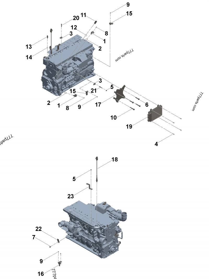 2897654 Knock sensor - Cummins spare part | 777parts.com