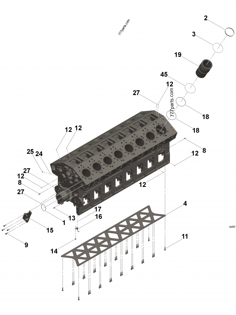 【希望者のみラッピング無料】 2898672 D ring seal - Cummins spare part | 777parts.com その他